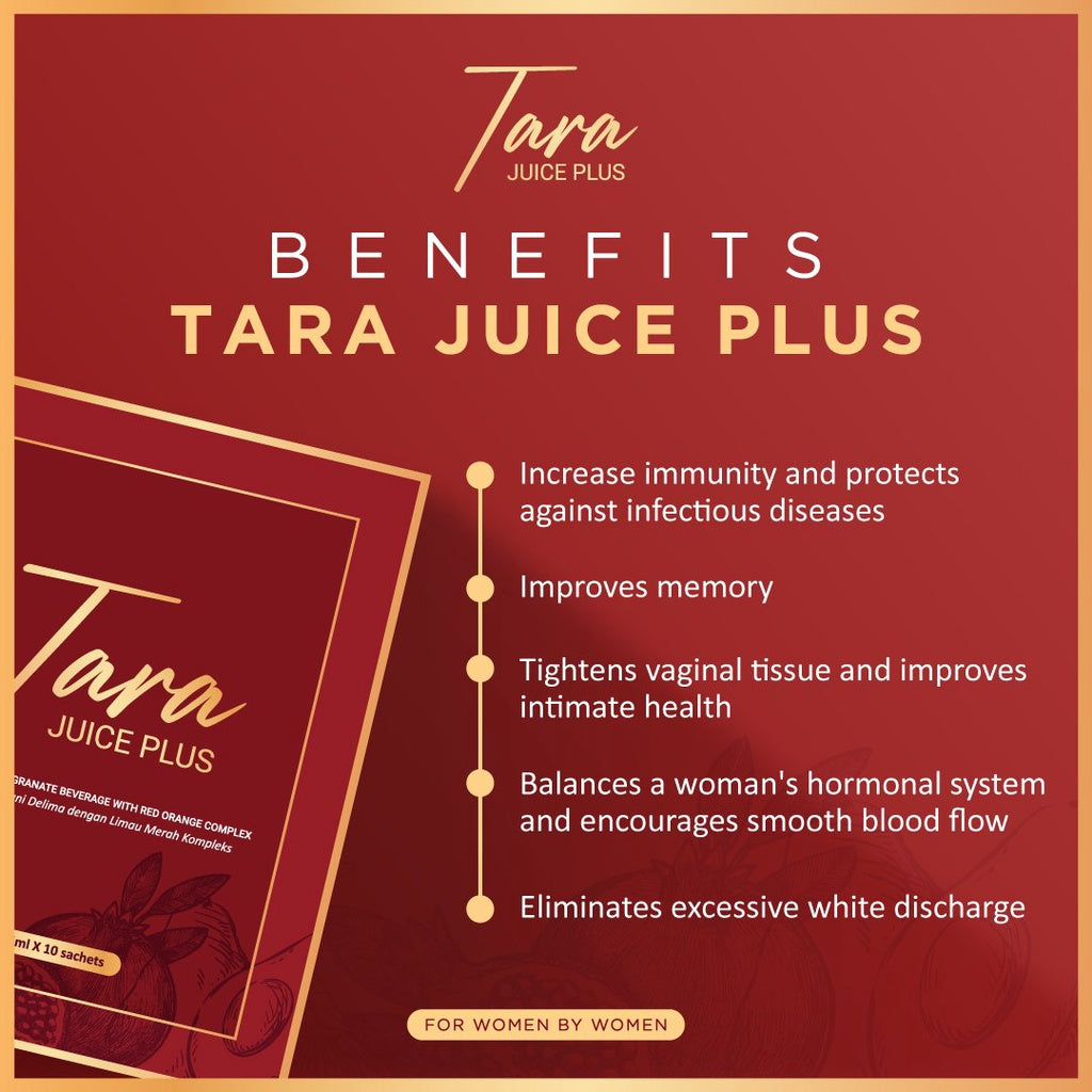 Tara Juice Plus by Nora Danish | Milk Booster | Energy Booster | Jamu | Supplement