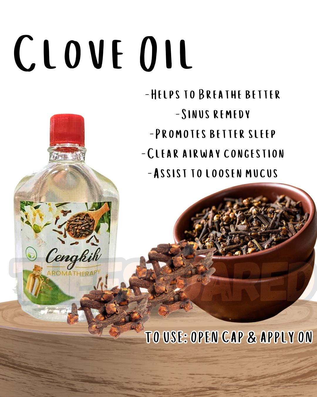Cengkih Inhaler | Balm | Oil | Roll-On ( Clove Series)