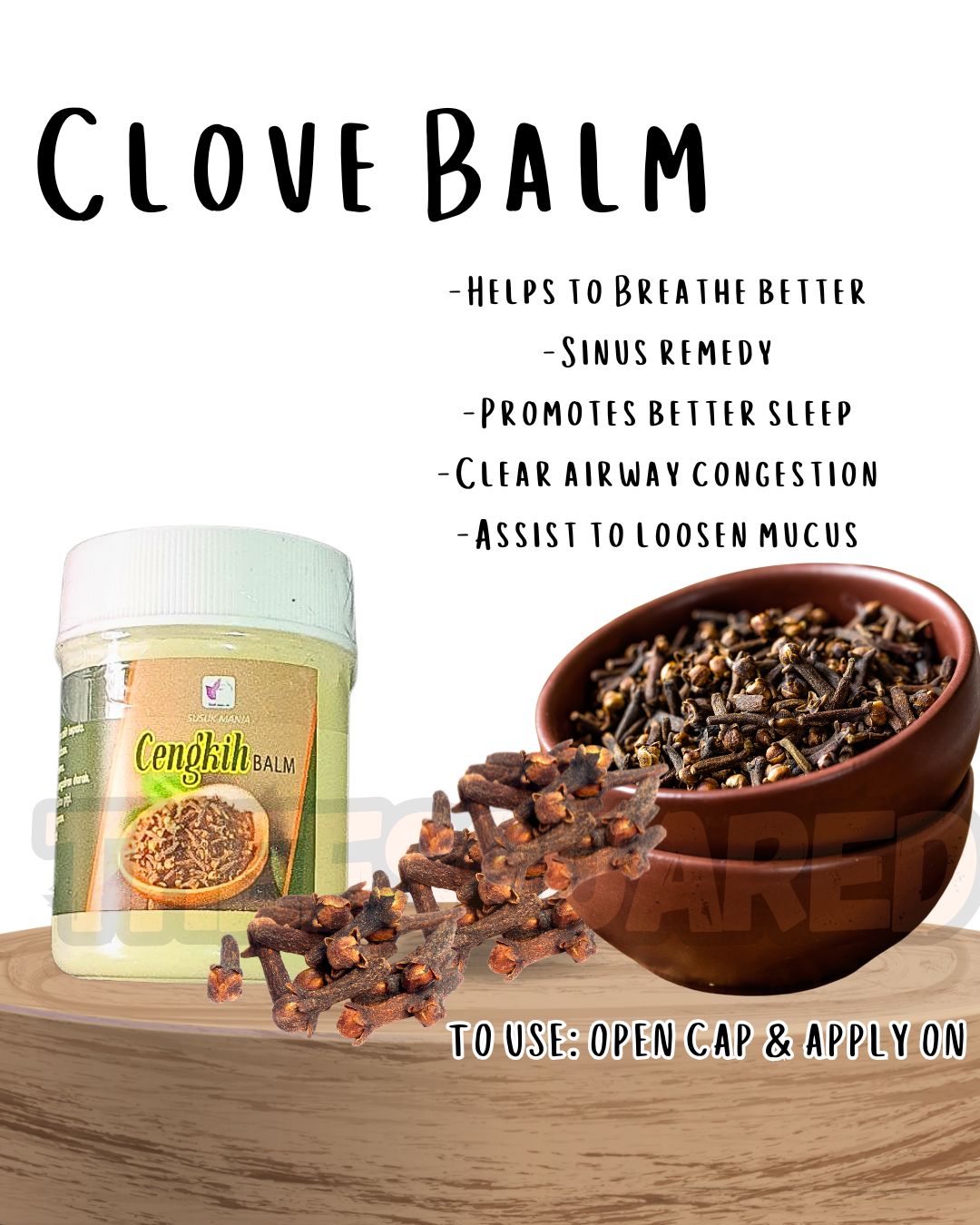 Cengkih Inhaler | Balm | Oil | Roll-On ( Clove Series)