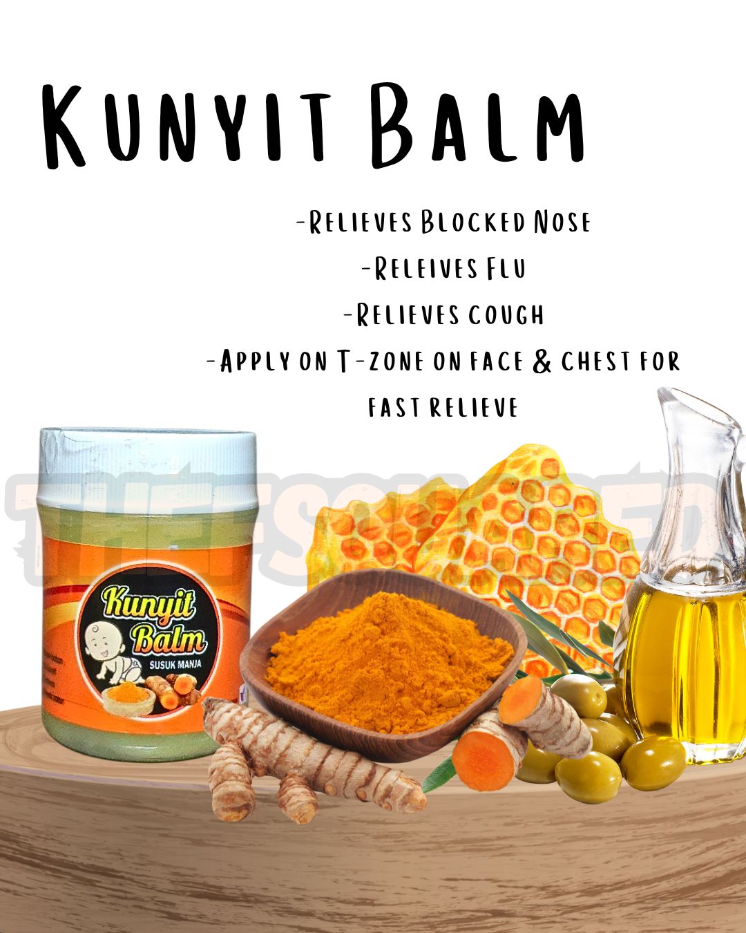 Mummy's Rescue Kit Baby Gift Set (Garlic balm, Ginger balm, Turmeric, Neem, Bidara, Lemon Soap, Fever Balm)