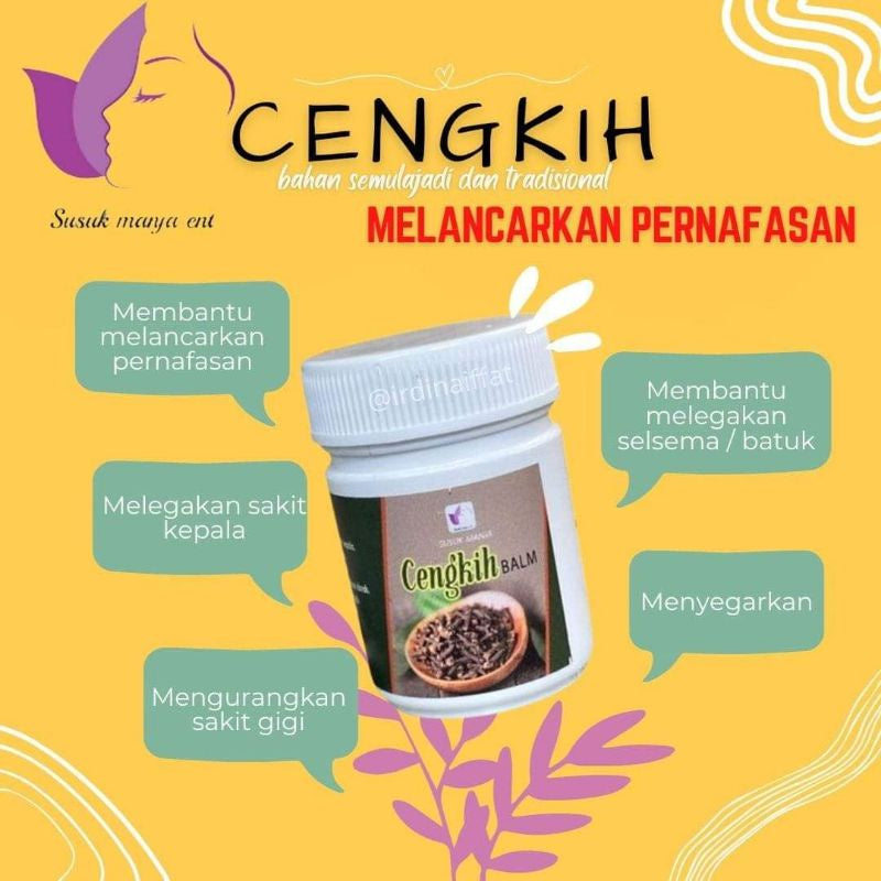 Cengkih Inhaler | Balm | Oil | Roll-On ( Clove Series)