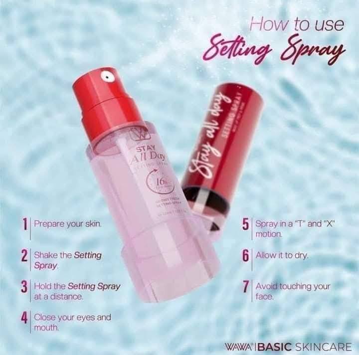 Wawa Stay All Day Setting Spray | 60ml