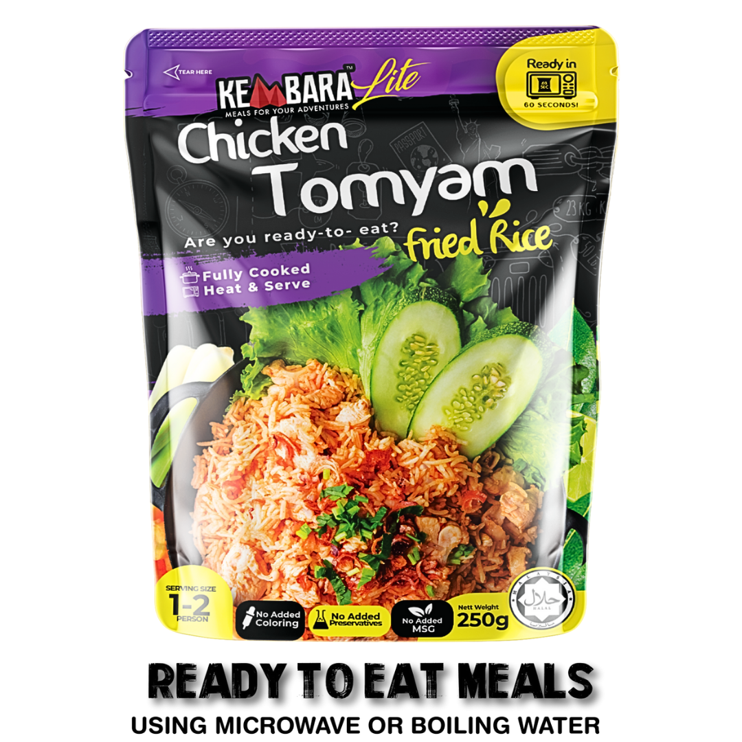 Kembara Pack Lite | 250g | Ready-To-Eat Fried Rice