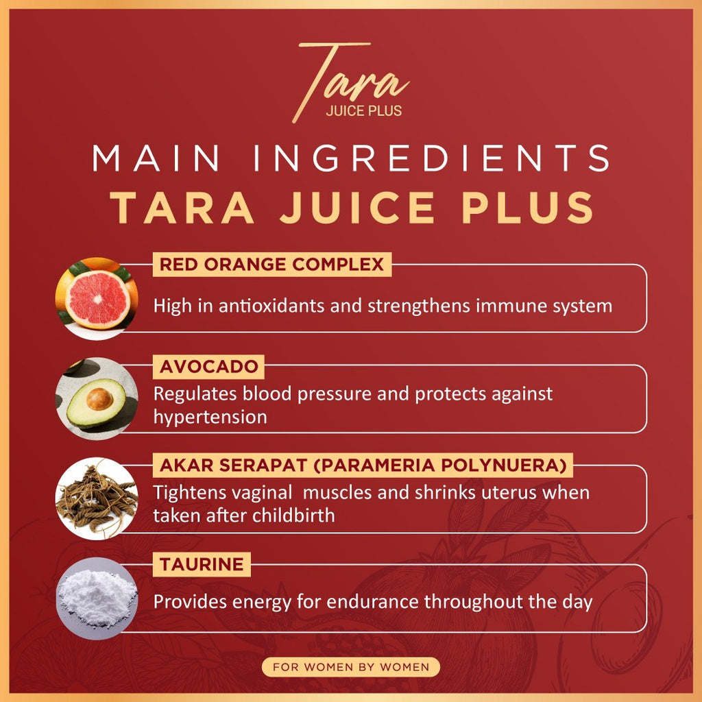 Tara Juice Plus by Nora Danish | Milk Booster | Energy Booster | Jamu | Supplement