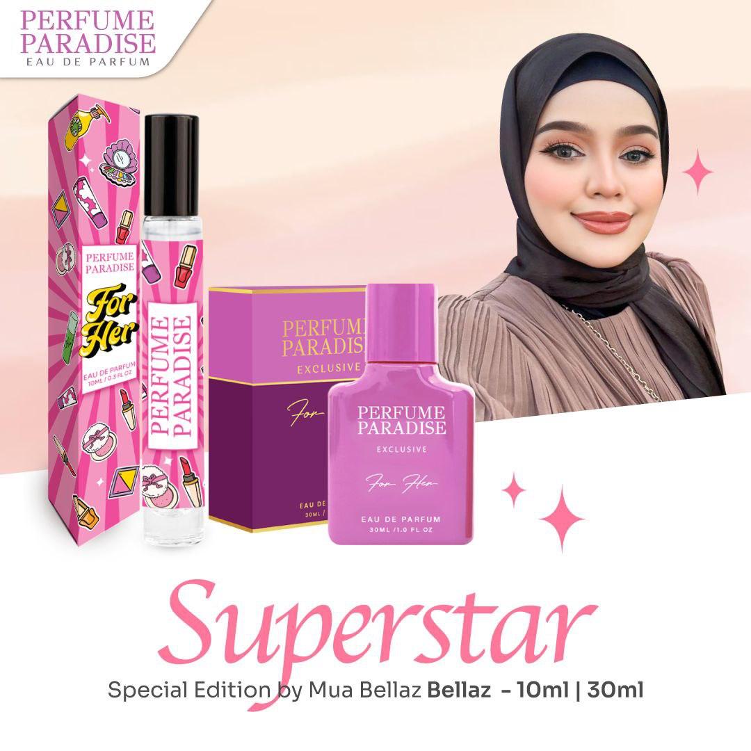 PERFUME PARADISE UNISEX 10ML & 30ML HALAL PERFUME | DUO EDITION | BELLAZ EDITION | DESSERT EDITION