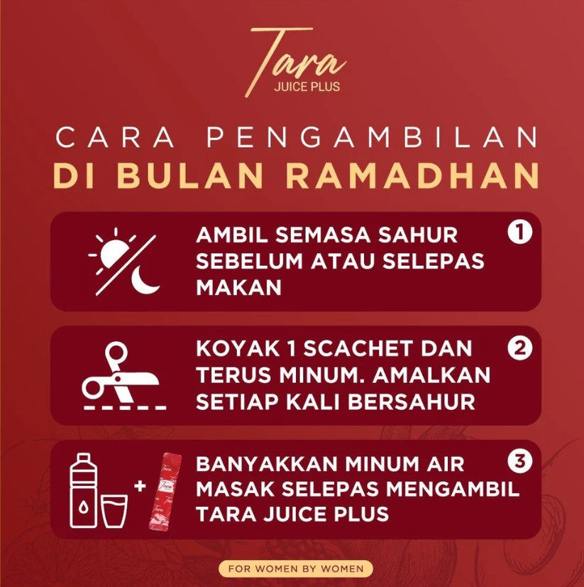 Tara Juice Plus by Nora Danish | Milk Booster | Energy Booster | Jamu | Supplement