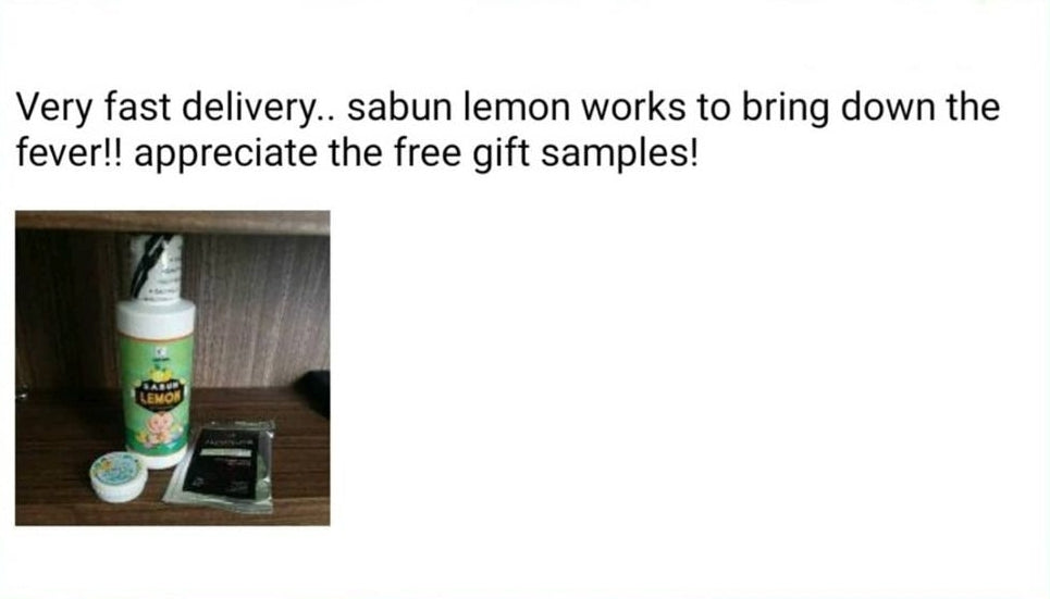 Lemon Soap for Fever Relief