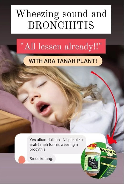 Ara Tanah Balm (for asthma, bronchitis, wheezing, warts removal)