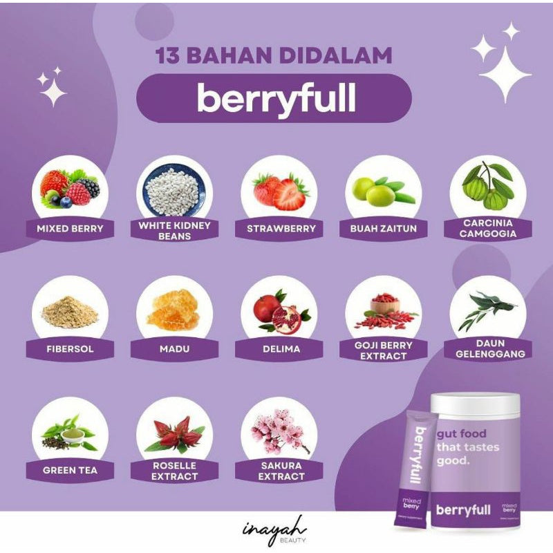 Berryfull | Gattox | Break Oat | Snowty | Beunita by Inayah Beauty