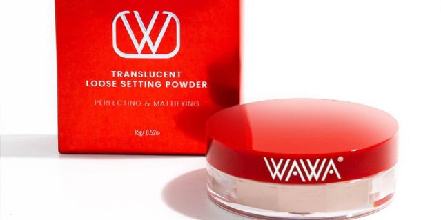 Wawa Translucent Loose Setting Powder | Glowy Effect | Matte Finishing