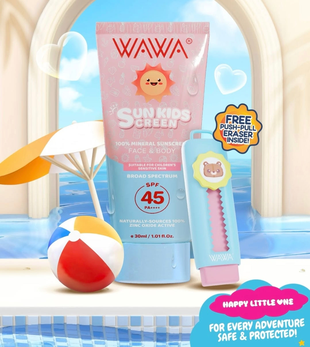 Wawa SPF50 Perfect Brightening Sunscreen