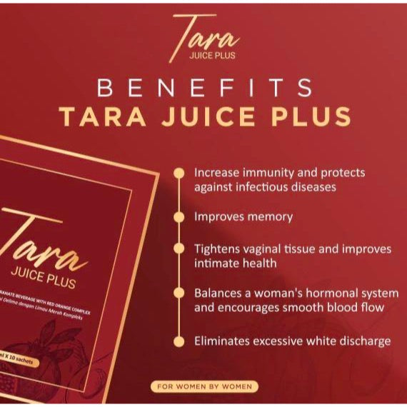 Tara Juice Plus by Nora Danish | Milk Booster | Energy Booster | Jamu | Supplement