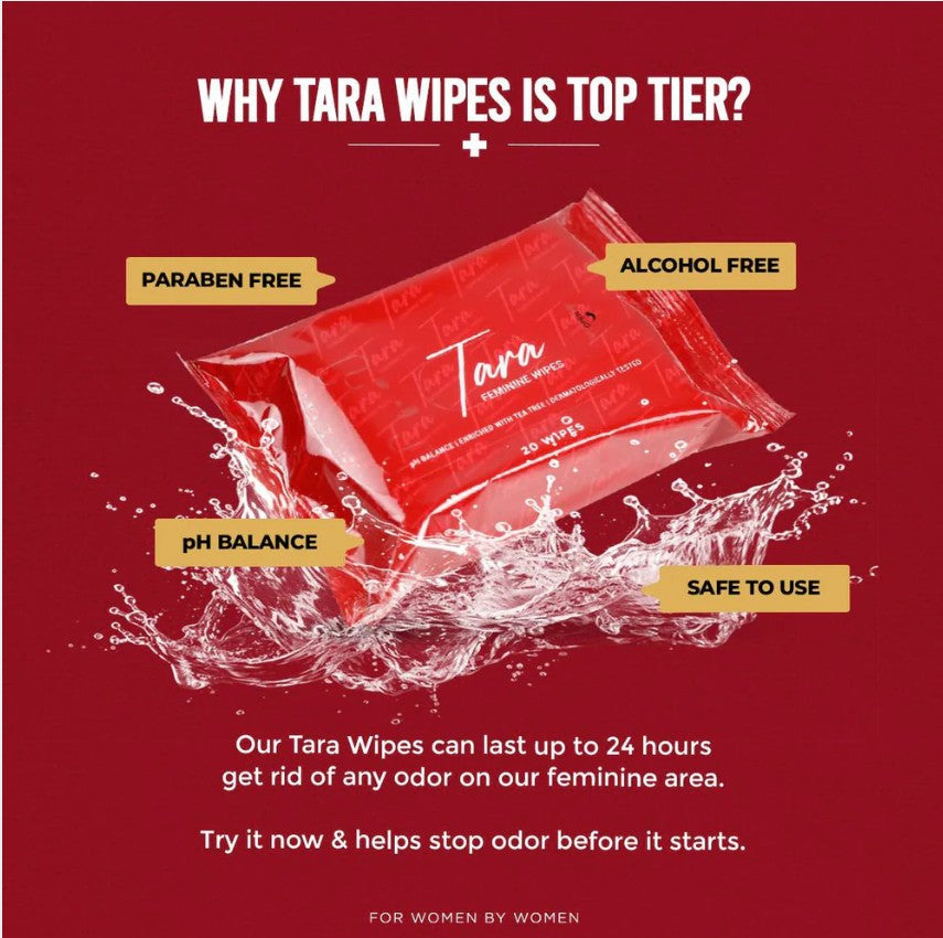 Tara Feminine Wipes by Nora Danish