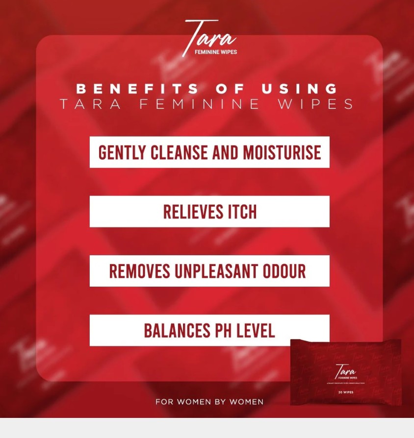 Tara Feminine Wipes by Nora Danish