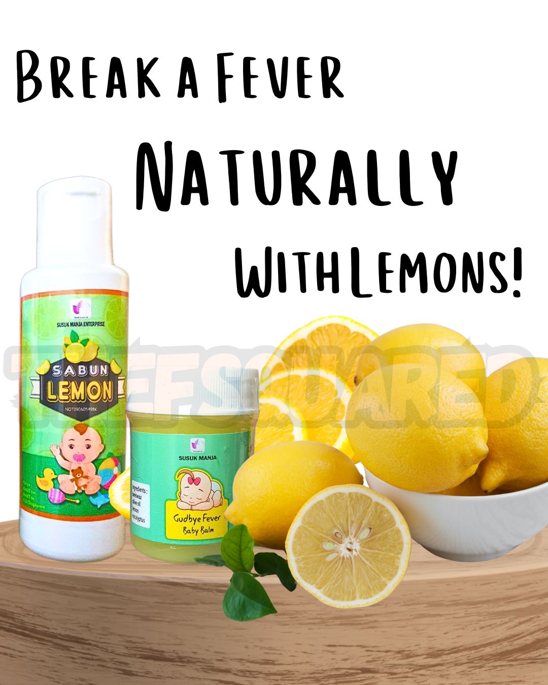 Lemon Soap for Fever Relief