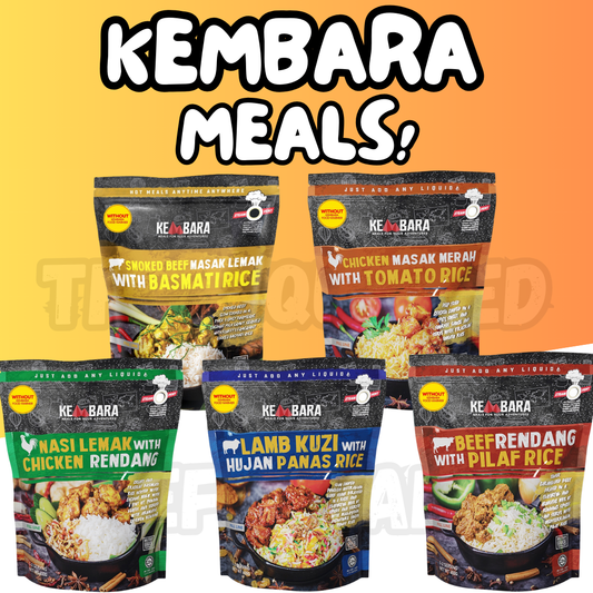 Kembara Meals Ala Carte | Beef Rendang | Chicken Merah | Nasi Lemak | Smoked Beef | Lamb Kuzi