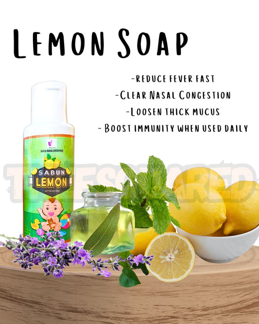 Lemon Soap for Fever Relief