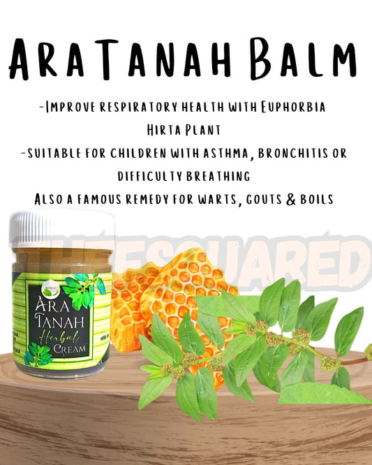 Ara Tanah Balm (for asthma, bronchitis, wheezing, warts removal)