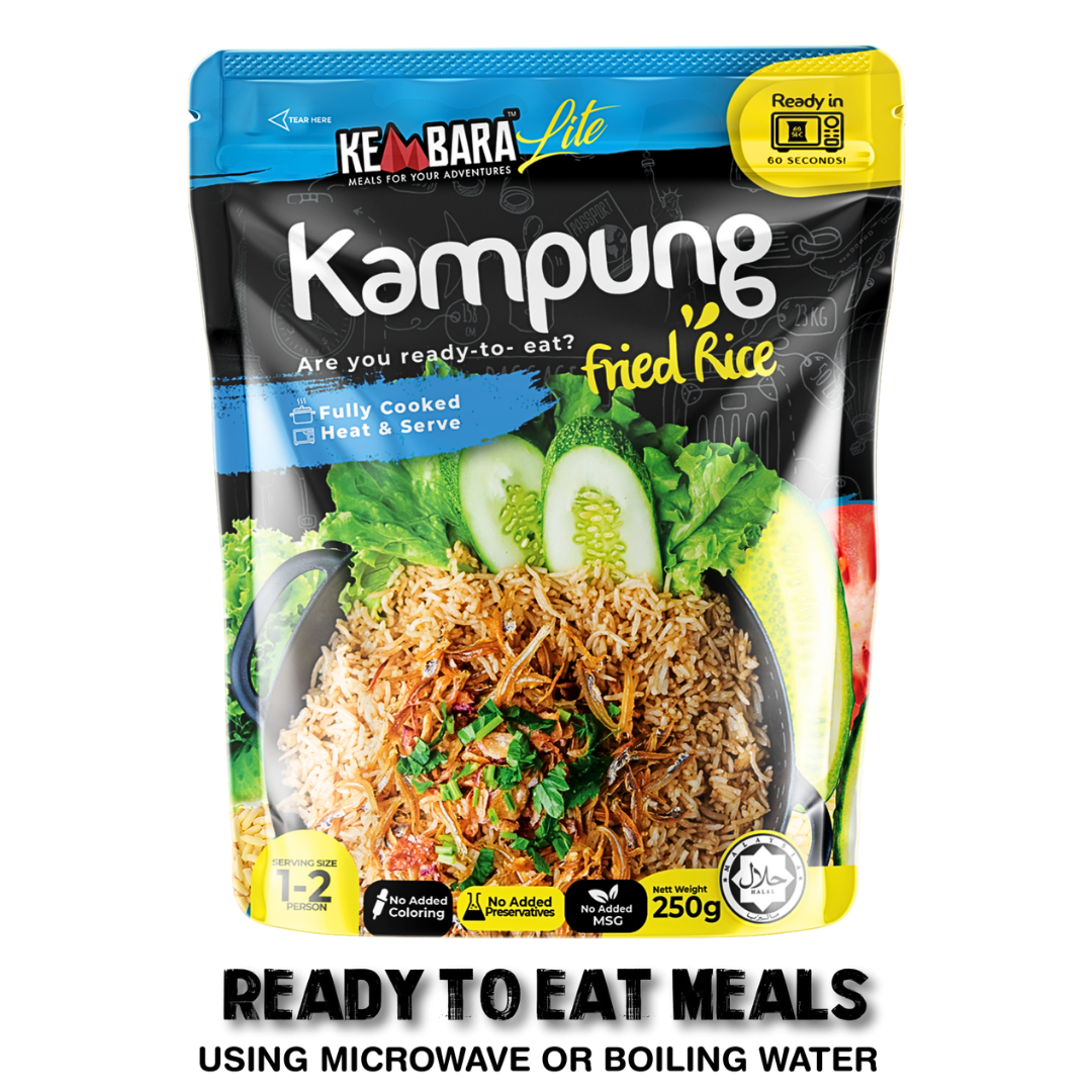 Kembara Pack Lite | 250g | Ready-To-Eat Fried Rice