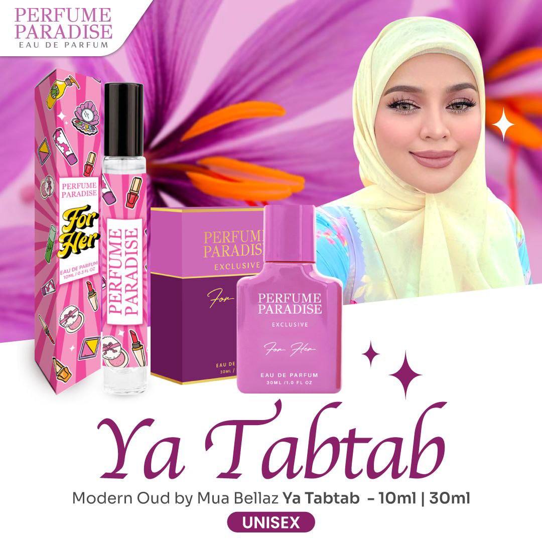 PERFUME PARADISE UNISEX 10ML & 30ML HALAL PERFUME | DUO EDITION | BELLAZ EDITION | DESSERT EDITION
