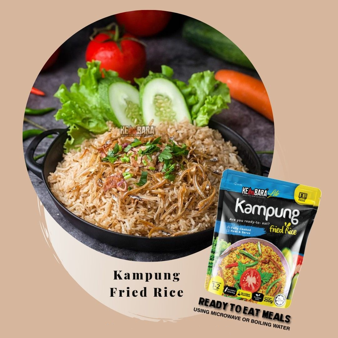 Kembara Pack Lite | 250g | Ready-To-Eat Fried Rice
