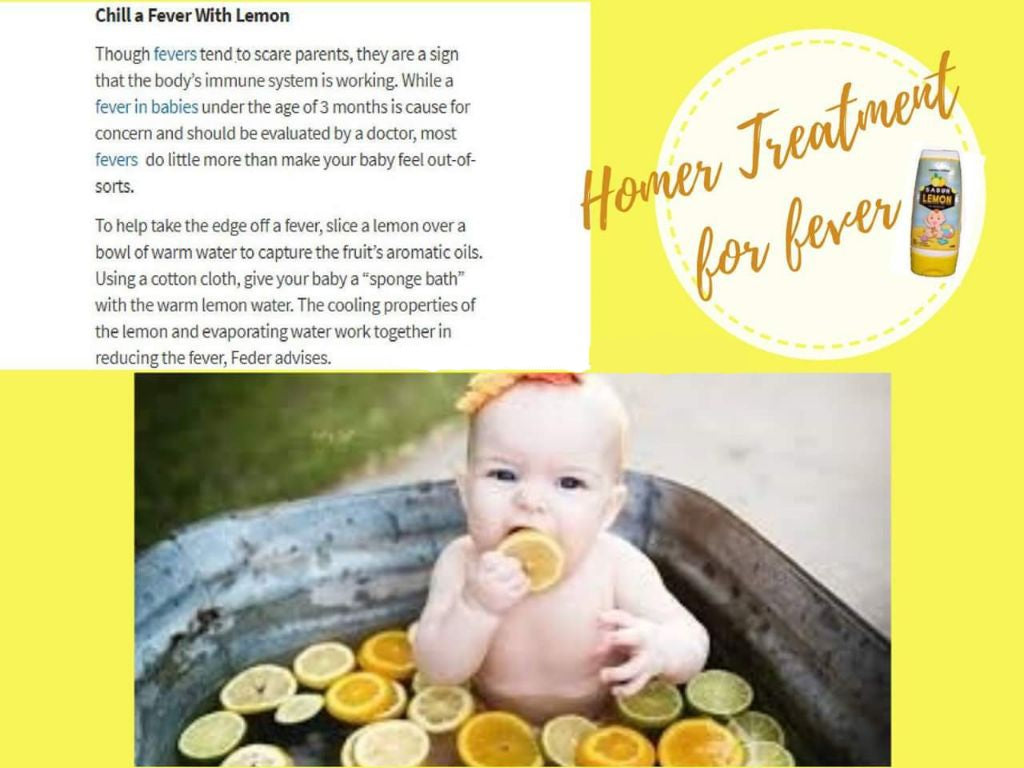 Lemon Soap for Fever Relief