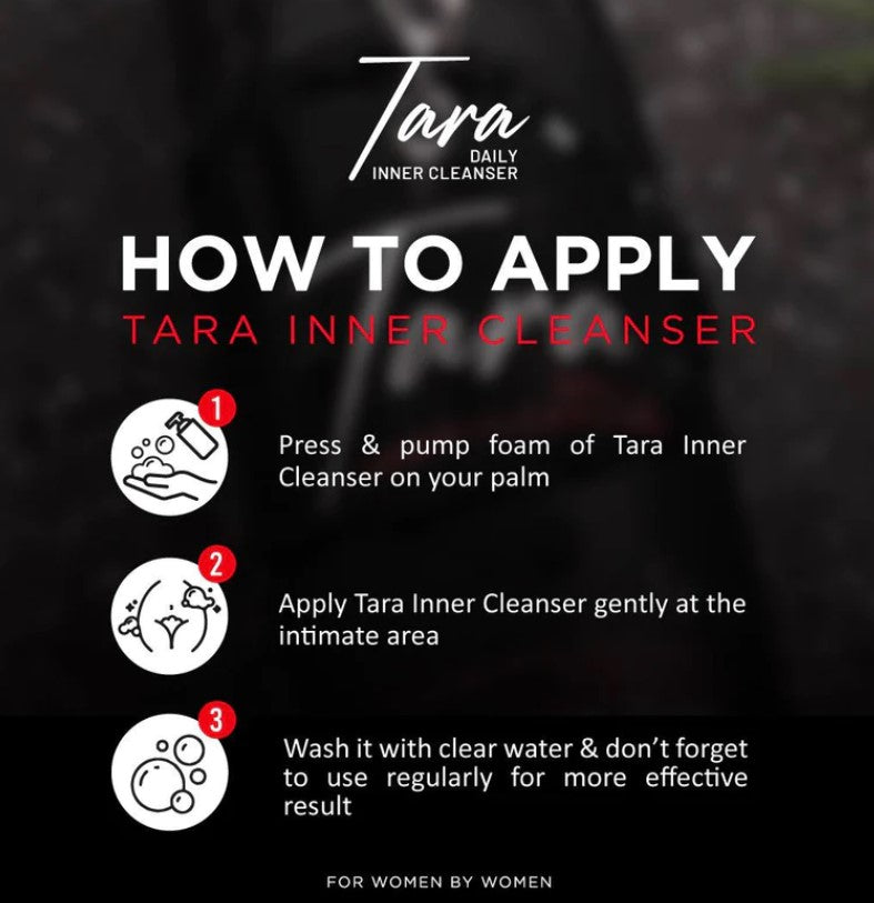 Tara Inner Cleanser by Nora Danish | Feminine Hygiene | Inner Beauty | Balanced PH