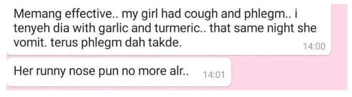 Kunyit Balm ( Turmeric) For Runny Nose & Cold