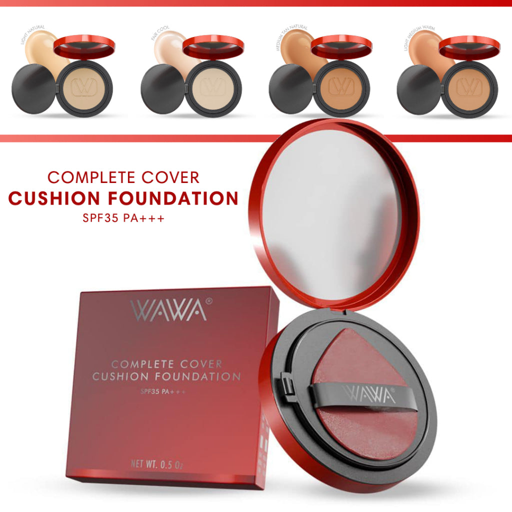 Wawa Complete Cover Cushion Foundation SPF35