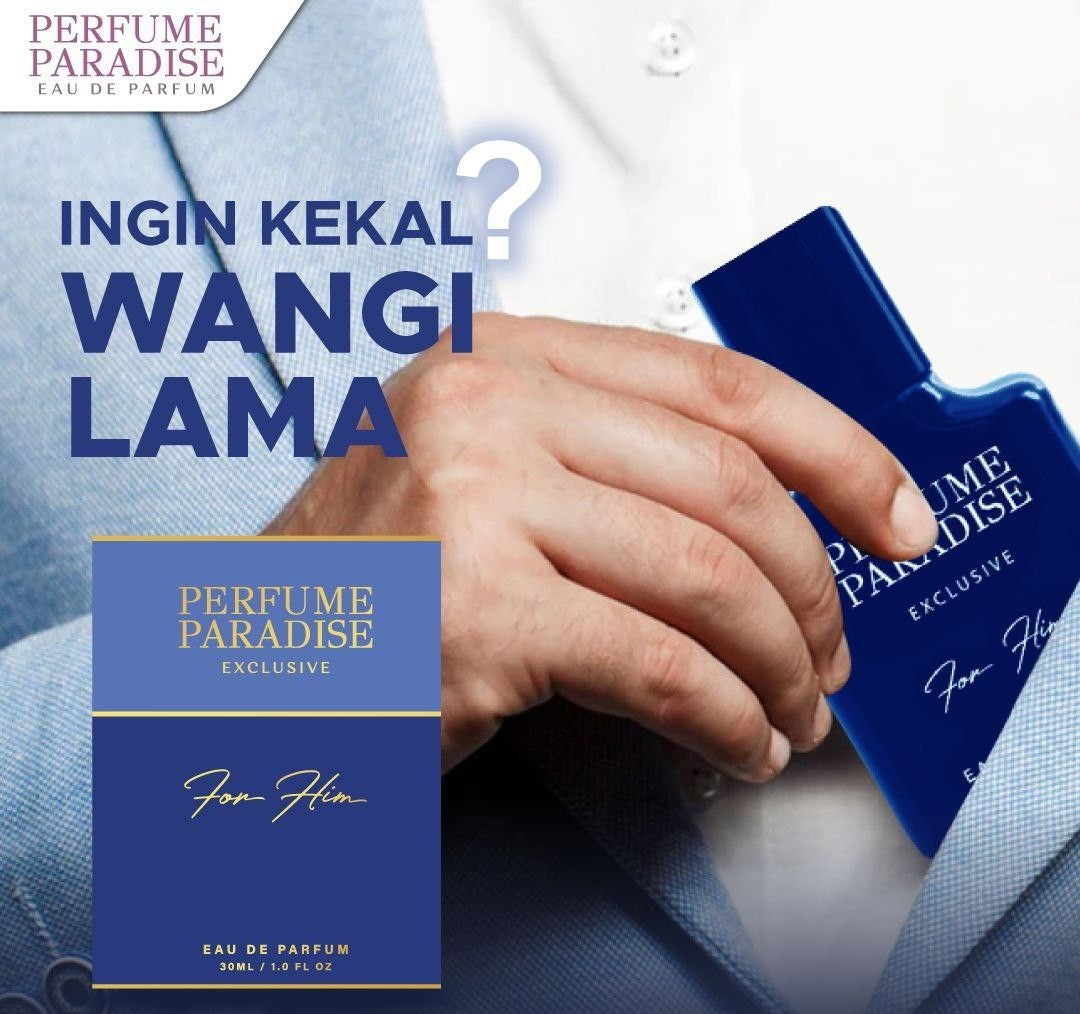 PERFUME PARADISE FOR MEN 10ML & 30ML HALAL PERFUME
