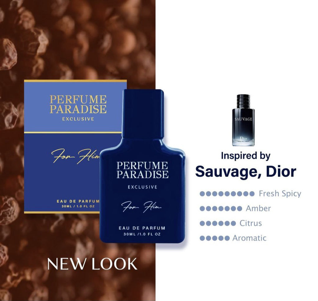PERFUME PARADISE FOR MEN 10ML & 30ML HALAL PERFUME